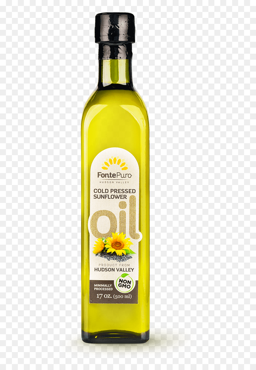 Sunflower-oil - Bottle, HD Png Download - cooking oil bottle png