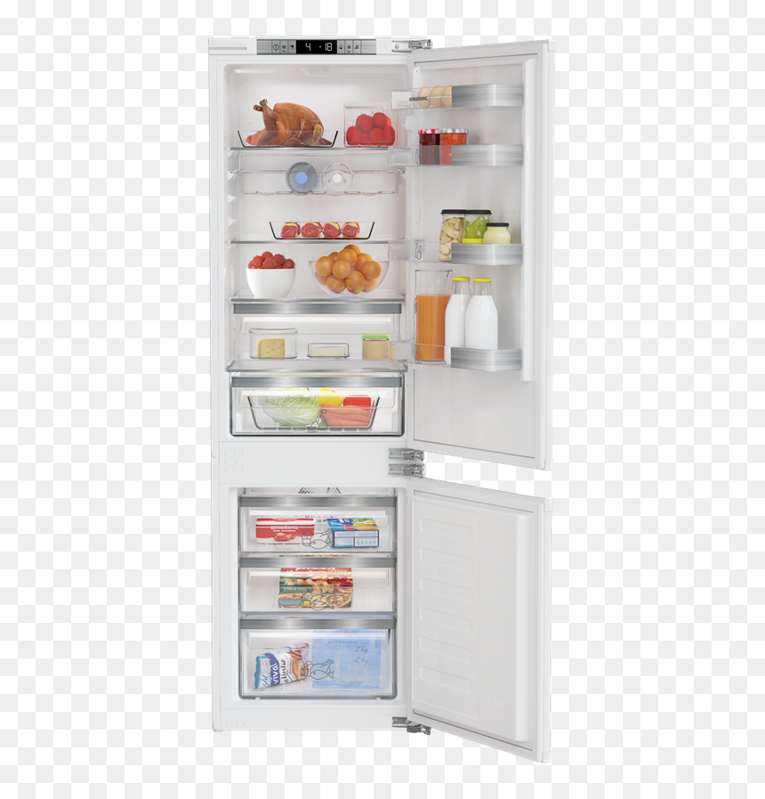 Grundig Gkgi25721, HD Png Download - fridge freezer png