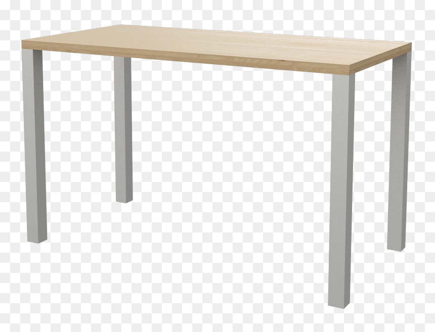 Simple Pine Table, HD Png Download - study table top view png