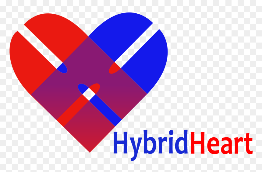 Hybrid Heart - Heart, HD Png Download - 3d heart symbol png