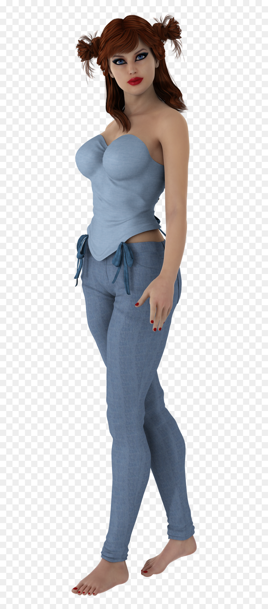 Mrcutoutcom Cut Out People Png Photoshop Quality Free - Chica Con Jeans Vector, Transparent Png - people png images for photoshop
