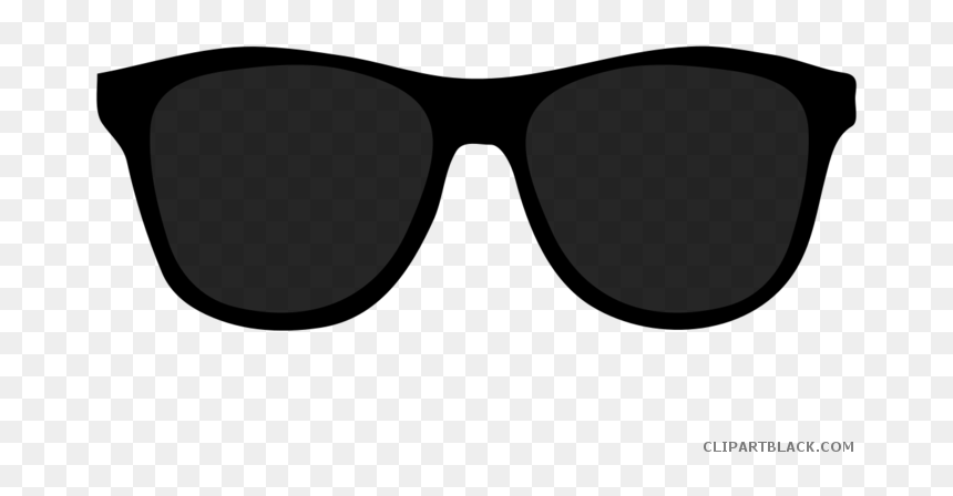 Glasses Clipart Black - Clip Art Black Sunglasses, HD Png Download - black spectacles png