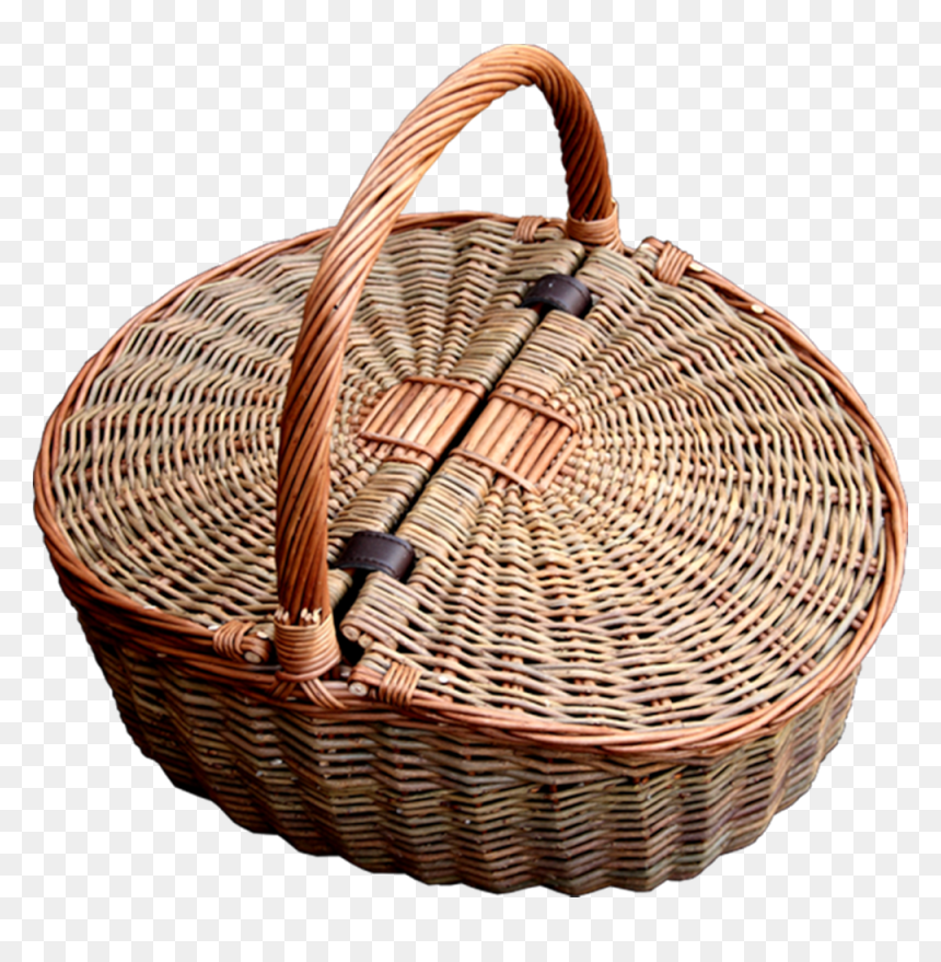 Picnic Basket, HD Png Download - empty basket png