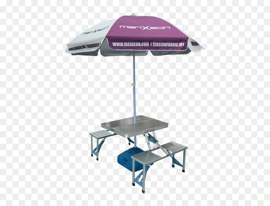 Mesa Plegable Camping, HD Png Download - folding umbrella png