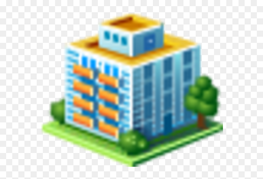 Apartment Building Icon Png Transparent, Png Download - apartment building png