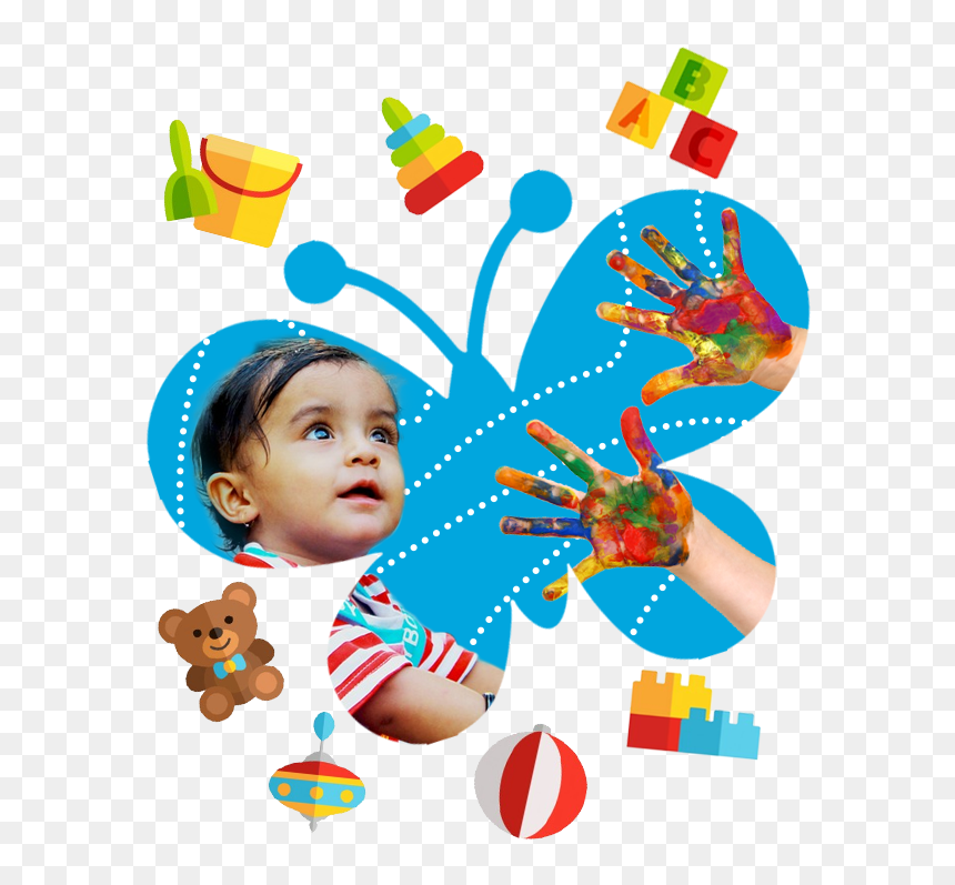 School Kids Clipart Png, Transparent Png - indian baby png