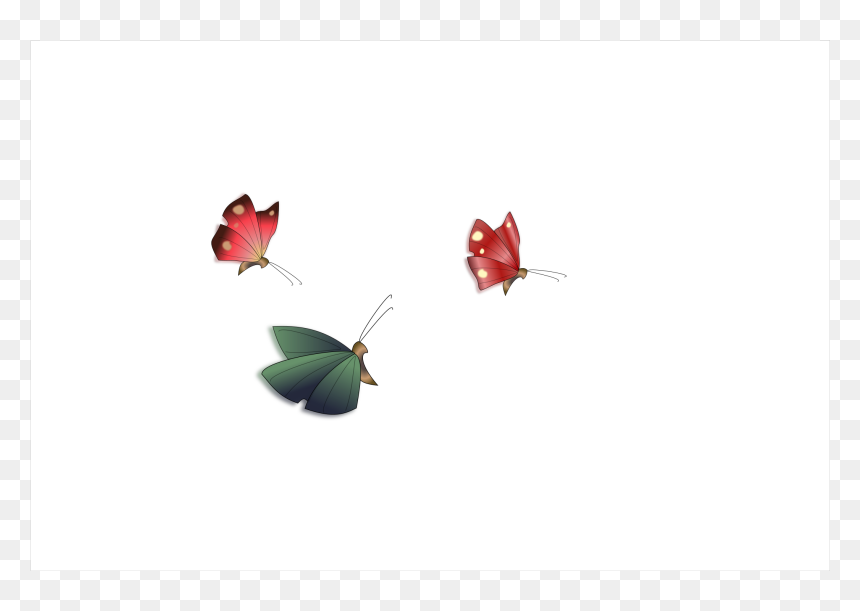Butterflies Schmetterlinge Clip Arts - Illustration, HD Png Download - butterflies swarm png