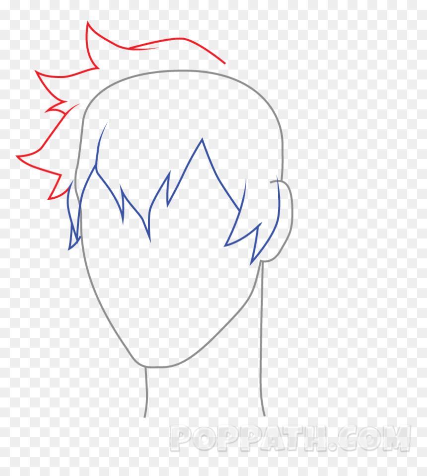 Sketch, HD Png Download - hairstyle png male