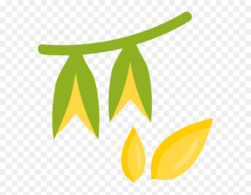 Transparent Pongal Yellow Leaf Line For Thai Pongal, HD Png Download - yellow leaf png