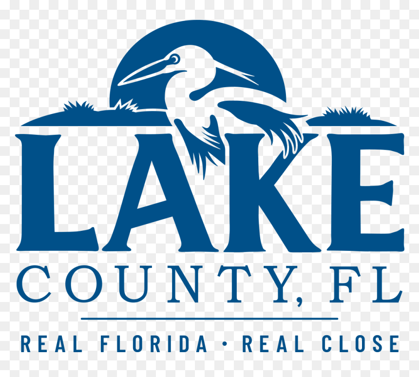 Lake County, Fl - Lake County Florida Logo, HD Png Download - blue color png
