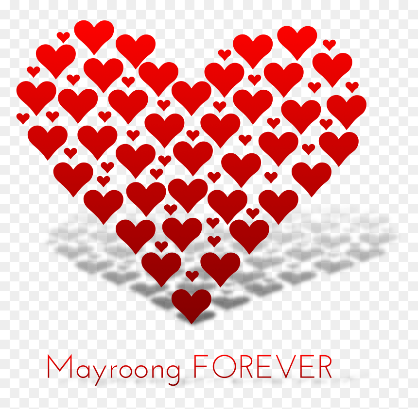Mayroong Forever - Grafico Ponto Cruz Com Coração, HD Png Download - love forever png