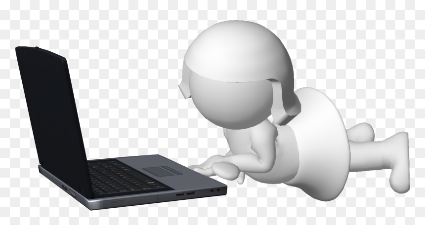 Business, HD Png Download - woman with laptop png