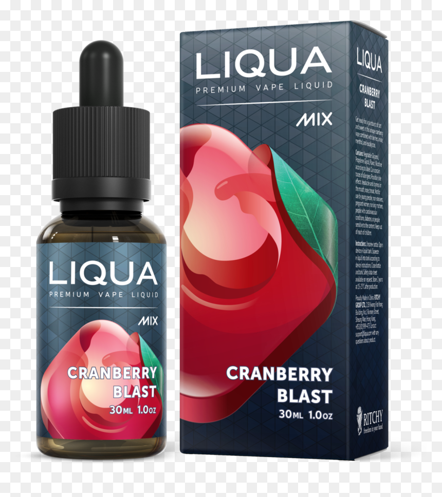 Liqua Cranberry Blast , Png Download - Premium Vape Liquid Liqua, Transparent Png - bilding png