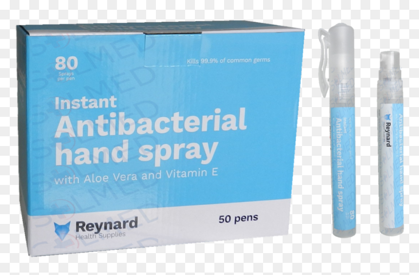 Spray Pen, Antibacterial Spray Pen, Antibacterial Spray, - Box, HD Png Download - pen in hand png