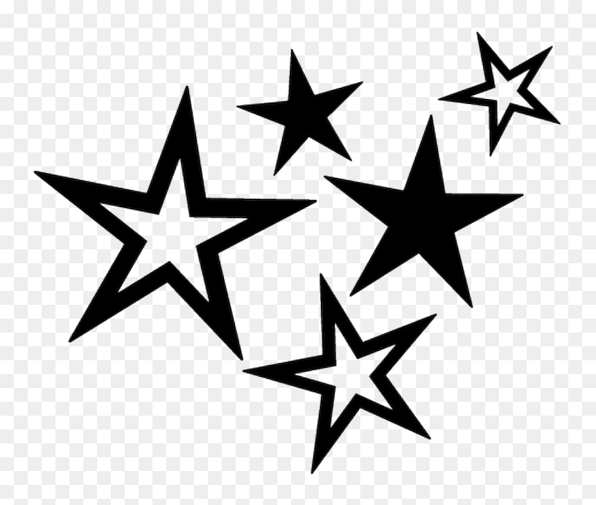 Étoiles Deco, HD Png Download - decorative blue line png