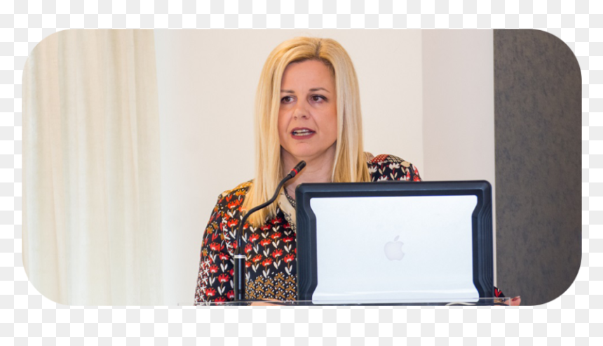 Girl, HD Png Download - woman with laptop png
