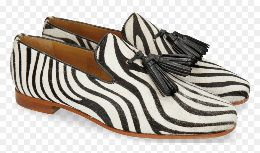 Loafers Scarlett 20 Hairon Zebra - Slip-on Shoe, HD Png Download - zebra png images