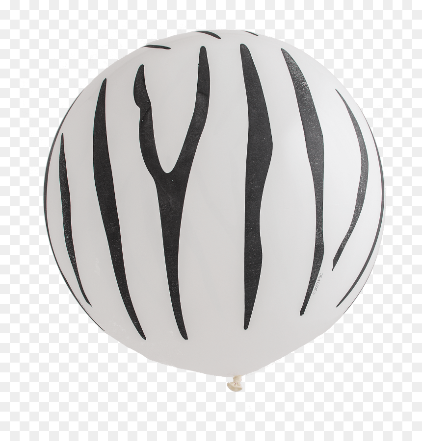 Zebra Stripes Giant Balloon - Balloon, HD Png Download - zebra png images