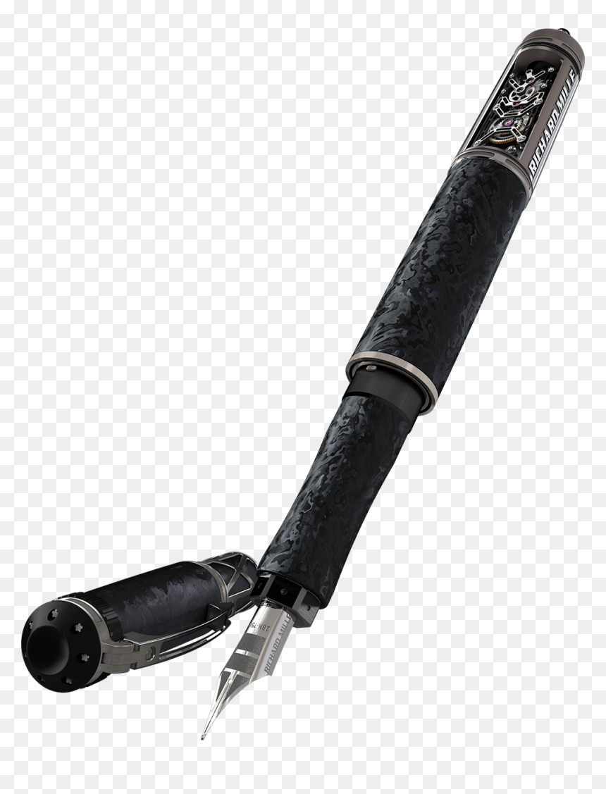 Rm S05 Mechanical Fountain Pen, HD Png Download - pen in hand png