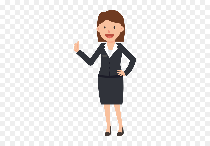 Girl, HD Png Download - corporate girl png