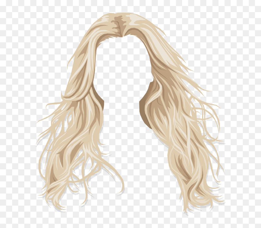 Lace Wig, HD Png Download - lady hair png