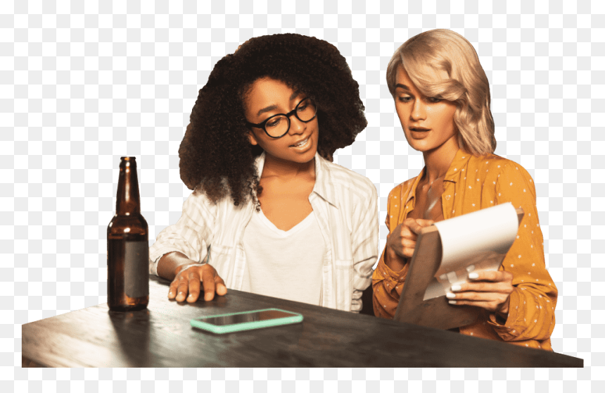 Girl My Friend Beer Delivery, HD Png Download - corporate girl png