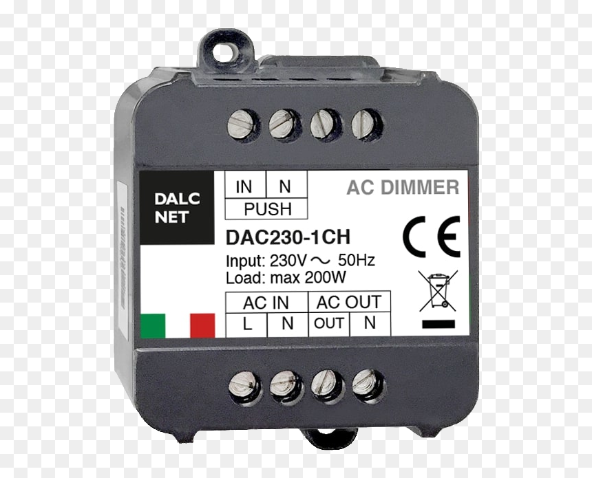Dimmer Led Dalcnet Dac230 A Un Canale - Dlc1248 1cv, HD Png Download - ac bus png