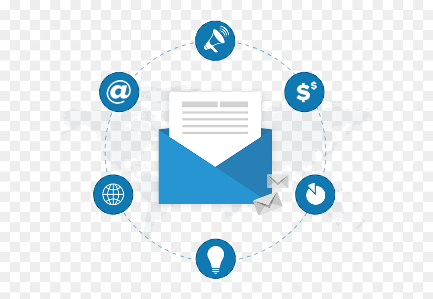 Emailmarketing Email Marketing - Circle, HD Png Download - email marketing images png