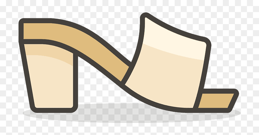 Woman’s Sandal Emoji Clipart, HD Png Download - ladies sandal png