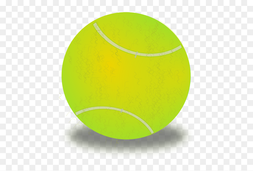 Clipart - Tennis Ball - Sphere, HD Png Download - cricket ball fire png