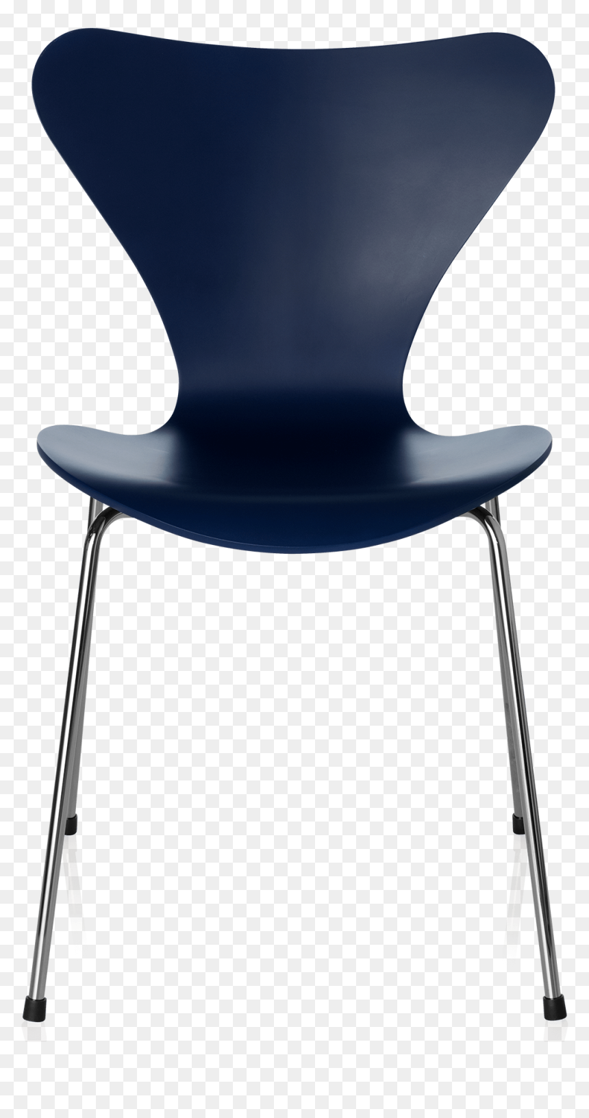 Serie 7 Chair Arne Jacobsen Ai Blue Lacquered - Fritz Hansen Series 7 Chairs, HD Png Download - chair png image