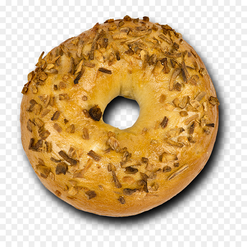 Bagel-onion - Doughnut, HD Png Download - onion.png