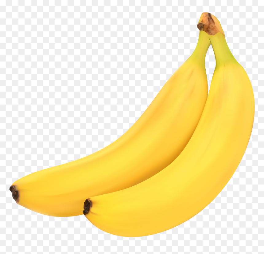 Clipart Banana High Quality-, HD Png Download - banana bunch png