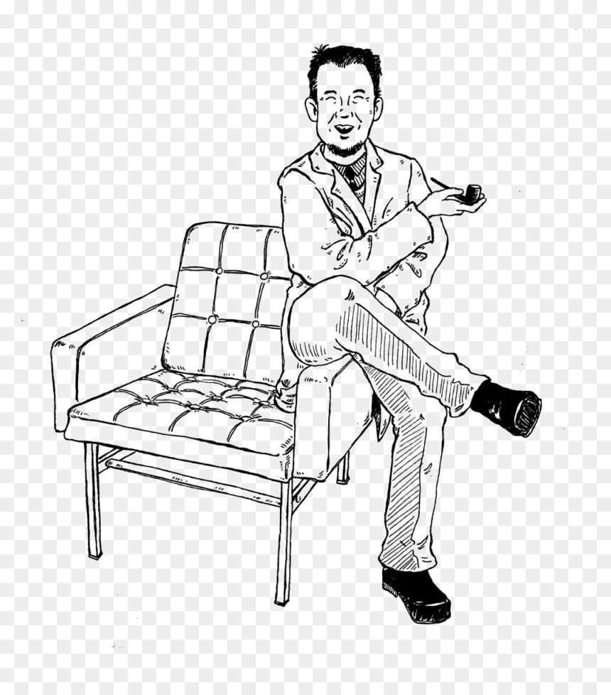 Illustration Hans Brattrud Futura Chair, HD Png Download - chair png image