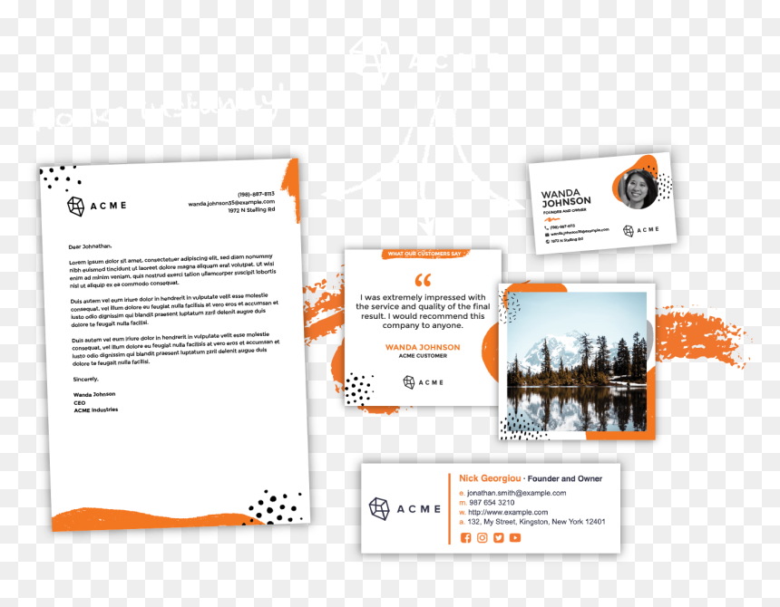 Brandtools Turns Your Logo Into A Full Brand With Business - Flyer, HD Png Download - your logo png