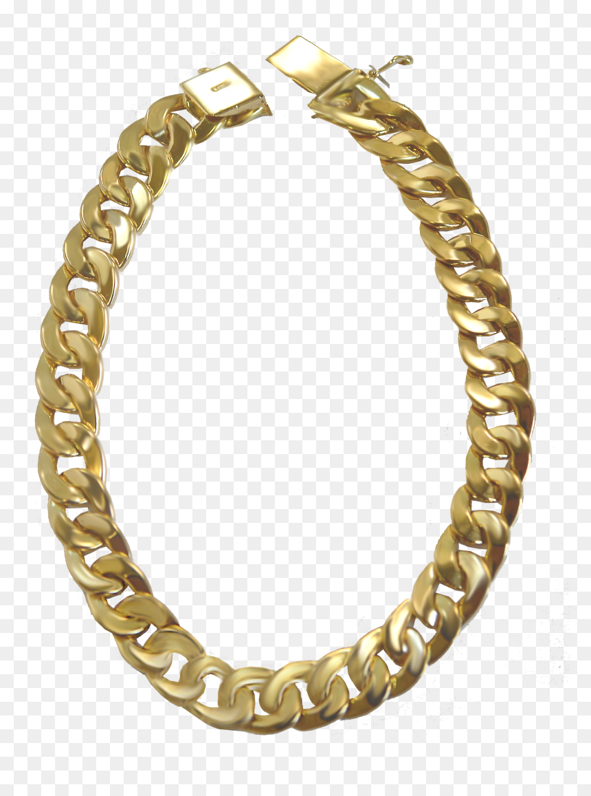 Clique Para Ampliar › Clique Para Ampliar - Necklace, HD Png Download - cuban link png