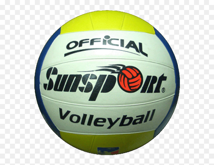 Green And White Volleyball Png - Sunsport Basket Volleyball, Transparent Png - volleyball png images