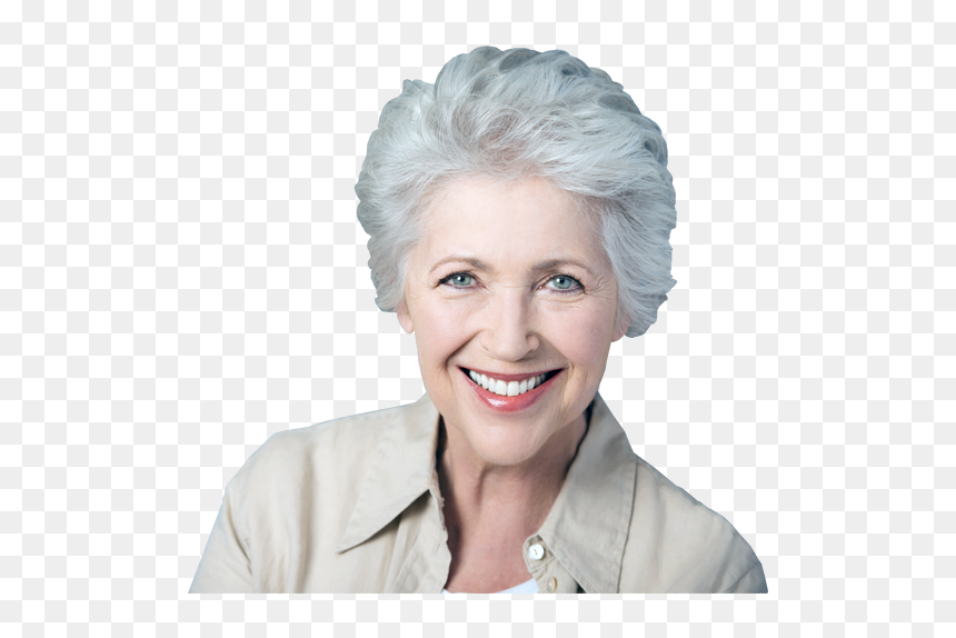 Senior Citizen, HD Png Download - lady hair png