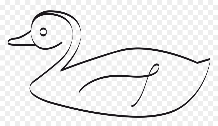 Art,beak,duck - Duck, HD Png Download - white duck png