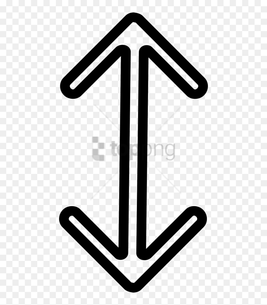 Free Png Download White Vertical Arrow Png Images Background - Vertical Is Up And Down, Transparent Png - bullet point black png