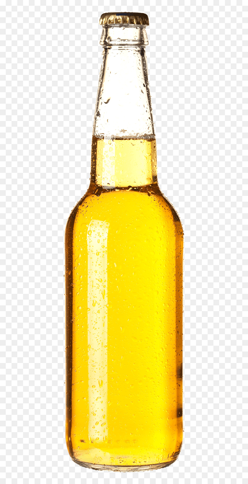 Transparent Bottle Of Beer Png, Png Download - open beer bottle png