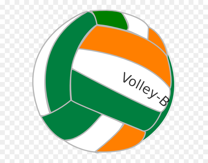 Ball Clip Art - Volleyball Ball Cartoon Png, Transparent Png - cricket ball fire png