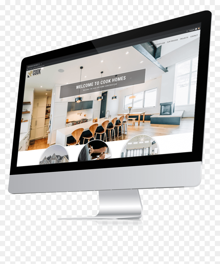 Led-backlit Lcd Display, HD Png Download - website design images png