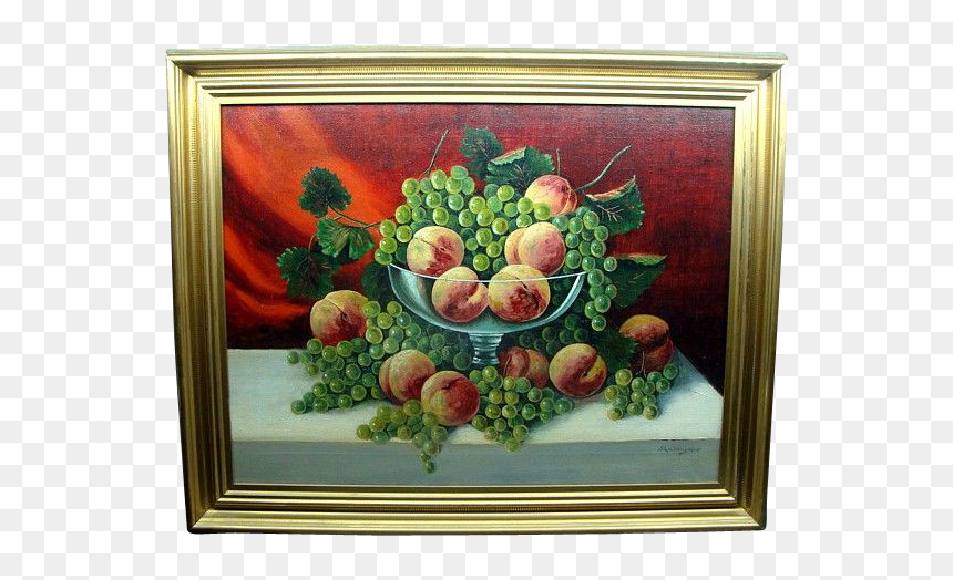 Still Life Grapes, Png V - Picture Frame, Transparent Png - grapes png images