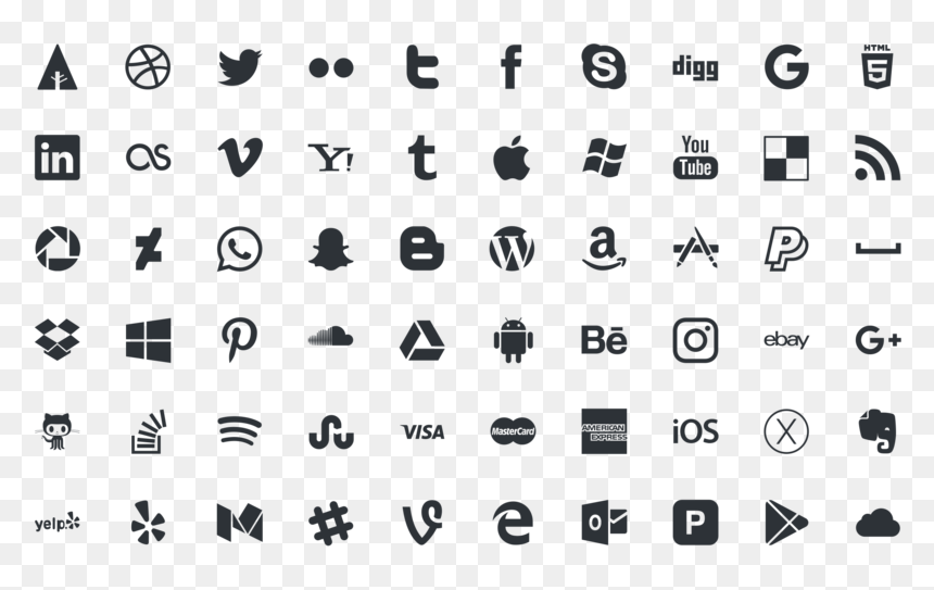 Network Icons Media Blog Computer Social, HD Png Download - social networking icon png