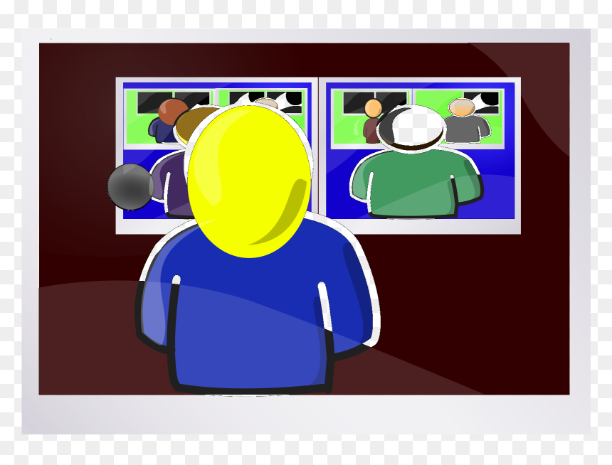 Cartoon, HD Png Download - people watching png