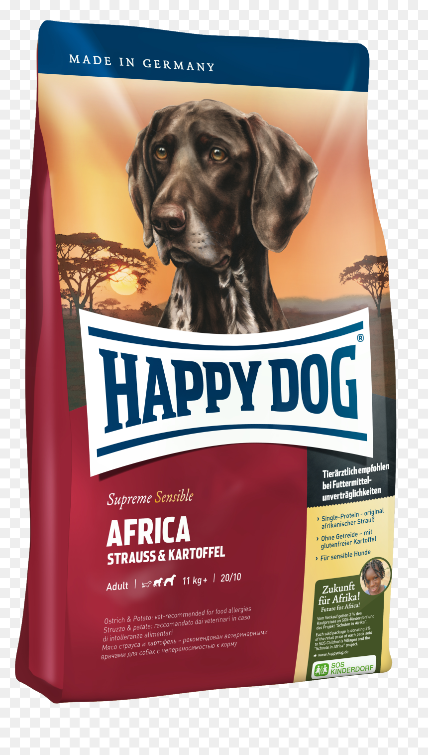 Happy Dog Food Africa, Hd Png Download, Transparent Png - dog png hd