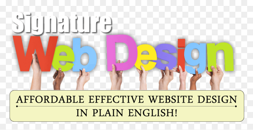 Signature Web Design, Affordable Web Design In Plain - Graphic Design, HD Png Download - website design images png