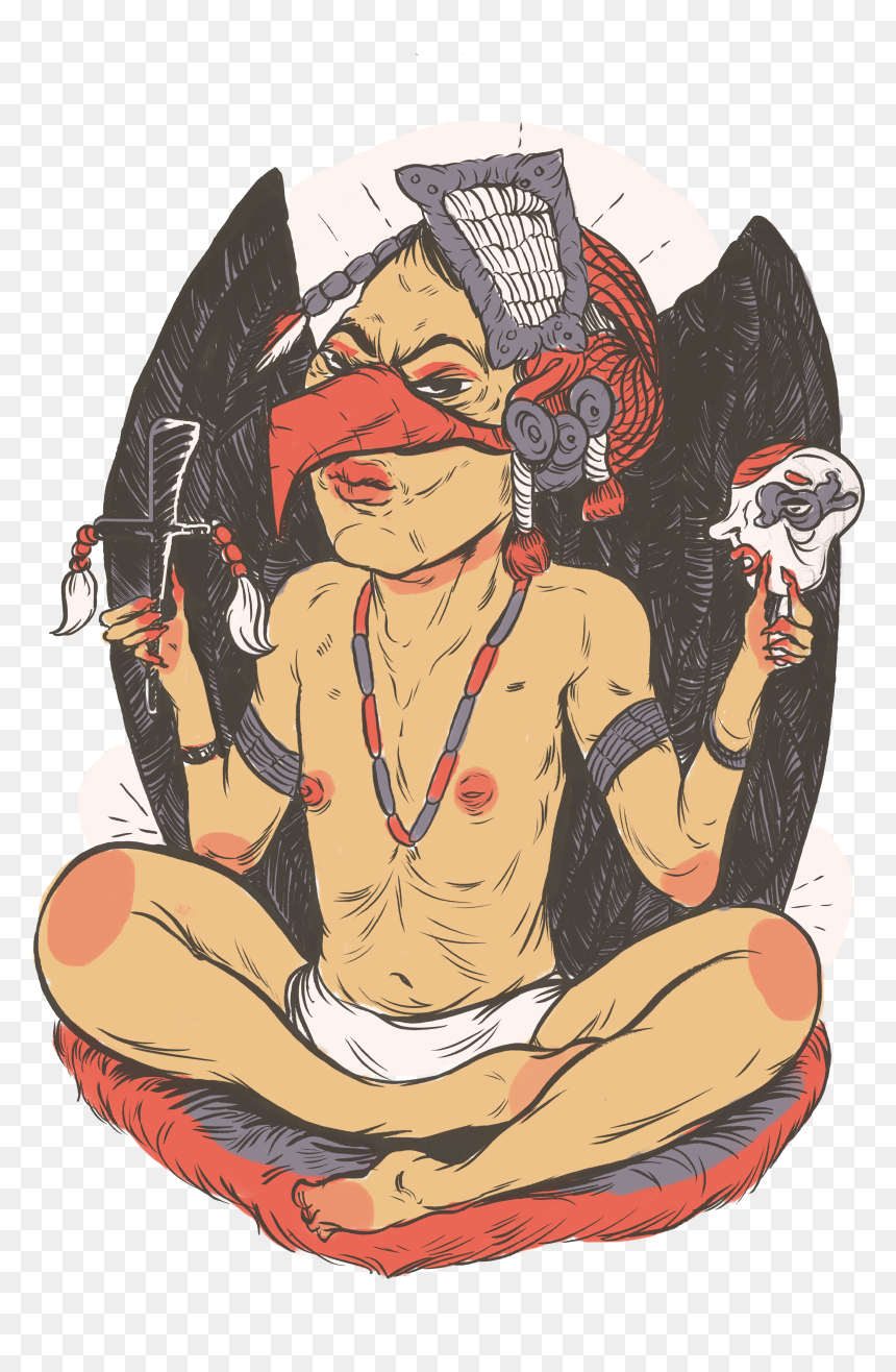 Illustration, HD Png Download - eagle sitting png