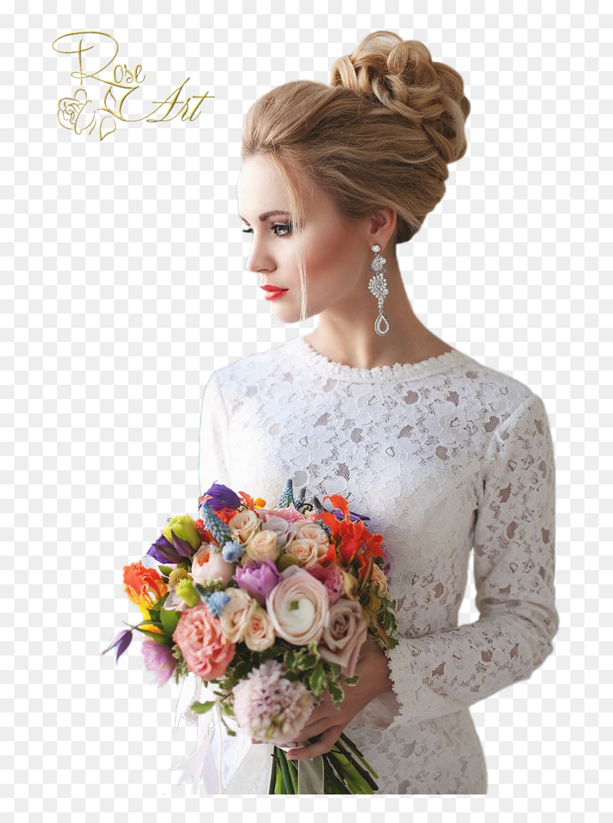 Női Tube - Woman Tube - - Roseart - Eklablog - Net - Co Dau Toc Boi Cao, HD Png Download - lady hair png